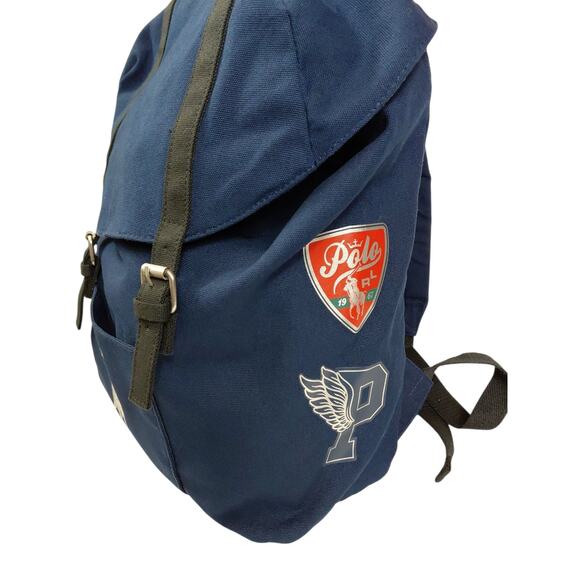 RALPH LAUREN FRAGRANCES Men's Pony World of Polo Backpack Travel Bag, NAVY Read - Picture 2 of 9